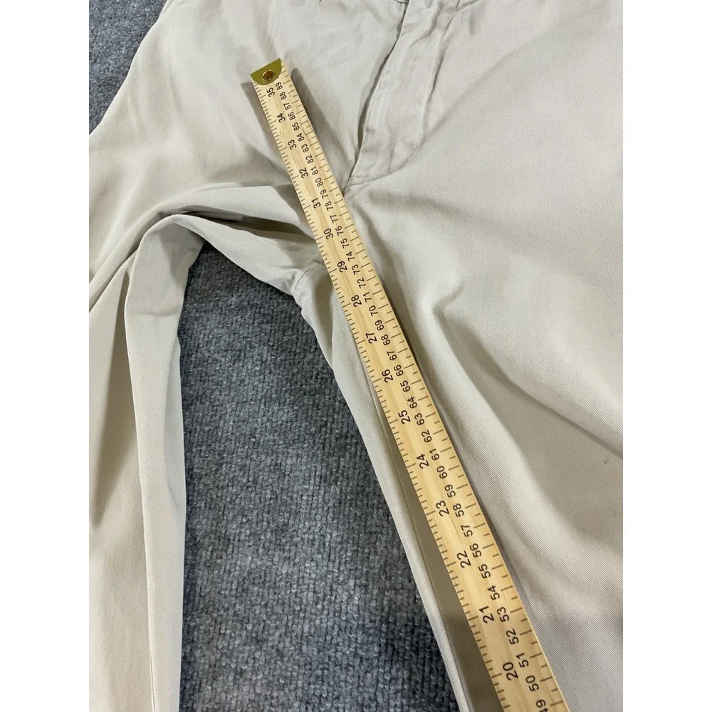 Polo Ralph Lauren Classic Fit Chino Pants 35x30 Khaki Beige Straight Leg Cotton